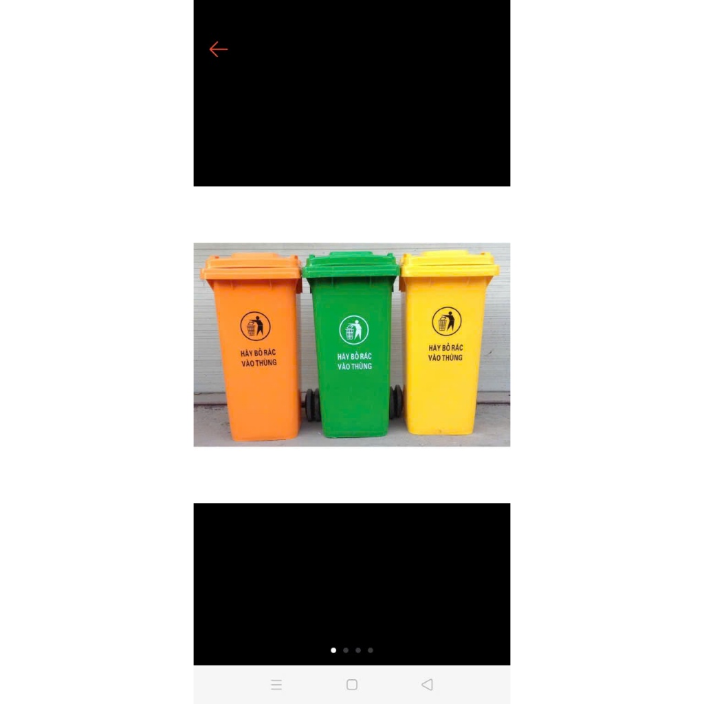 Thùng rác nhựa 120l