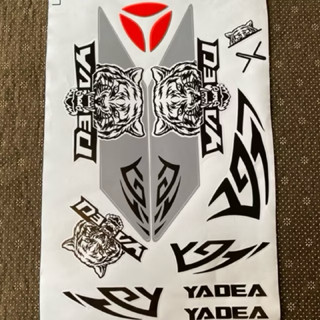 Tem hổ trắng bạc YADEA 3 lớp xe điện xmen