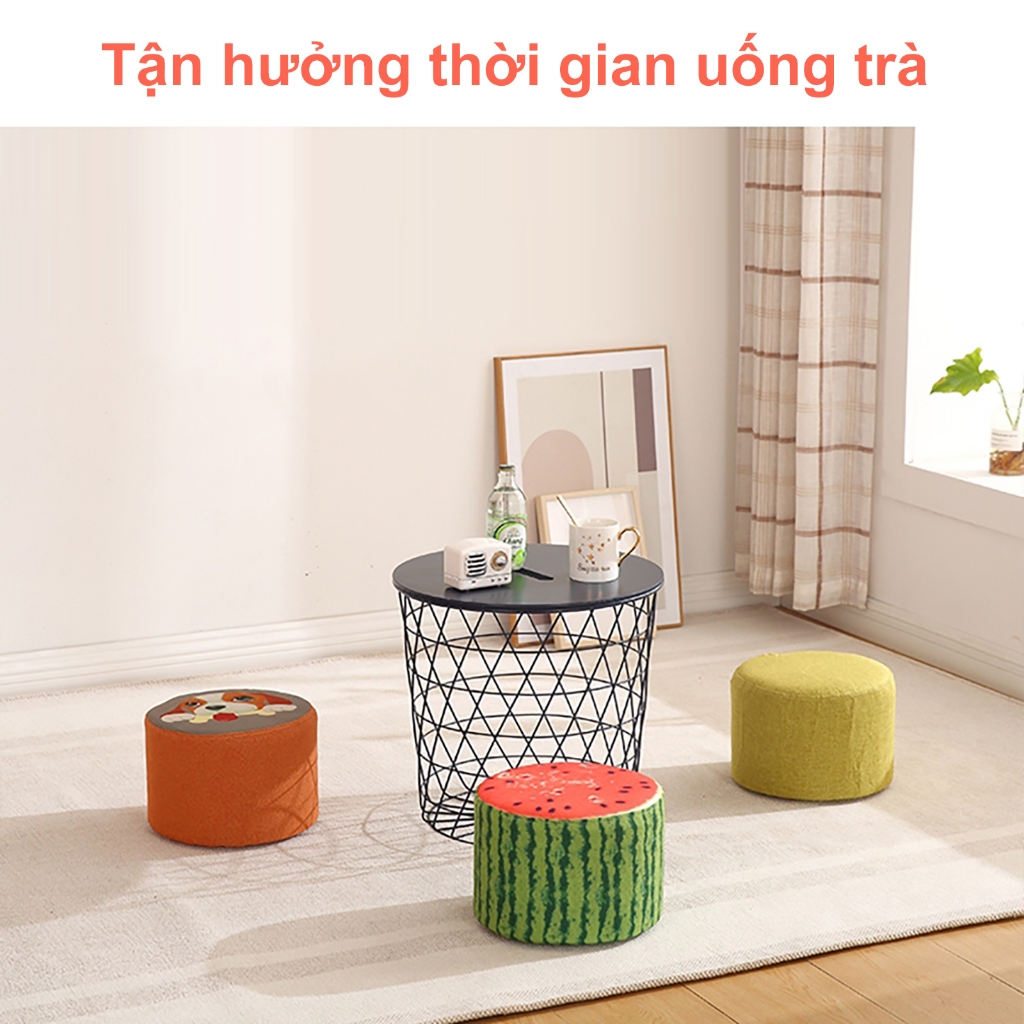 🐼MY🐼Ghế Đẩu Tròn Đa Năng Dành Cho ,Đổi Giày Ghế Nhỏ Ghế Thấp Sáng Phim hoạt hình Trẻ Em Đơn Giản Ghế | BigBuy360 - bigbuy360.vn
