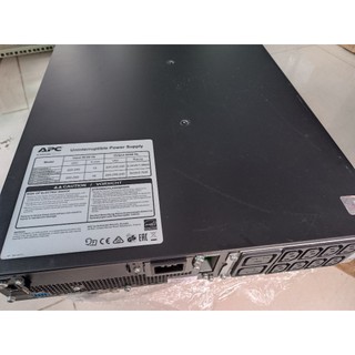 Bộ lưu điện APC 2200VA (SRT2200RMXLI) lắp rack.