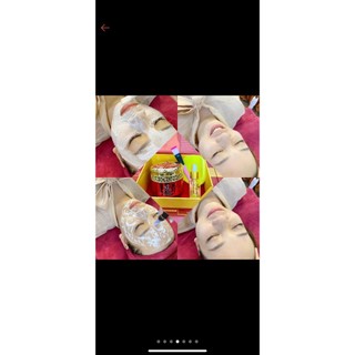 Cấy Trắng Mask Lụa Hoàng Gia