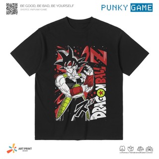 Áo thun Unisex Dragon Ball Z Bardock Color Art Cotton 100% ngắn tay