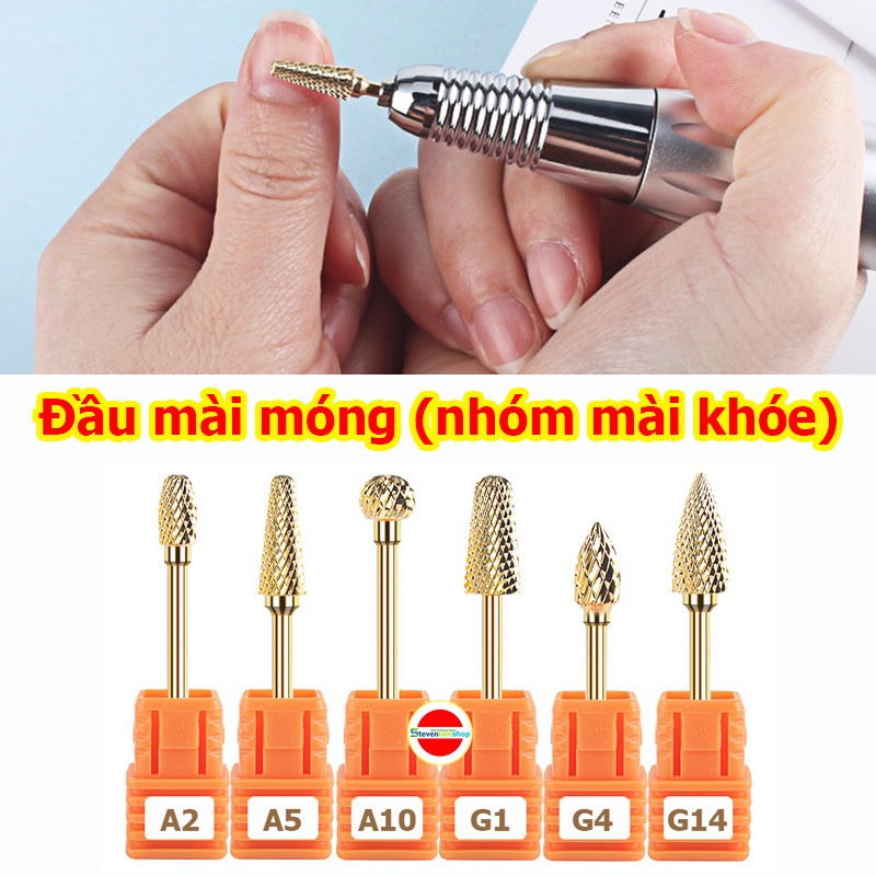 Đầu mài móng khóe và da