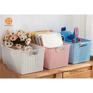 Rổ đan không nắp size nhỏ( size trung- đại khách ib shop lấy link)