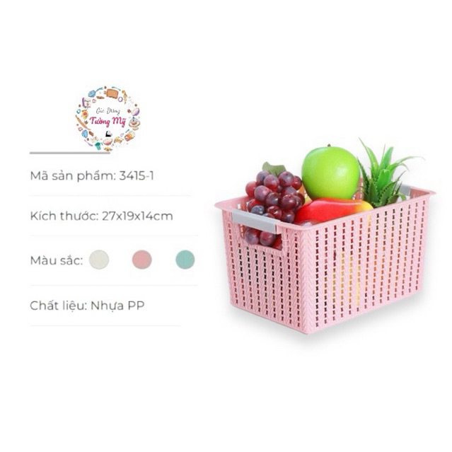Rổ đan không nắp size nhỏ( size trung- đại khách ib shop lấy link)
