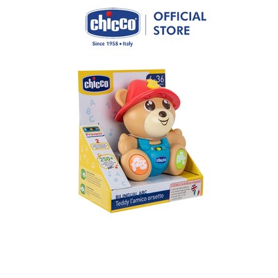 Gấu Teddy thân thiện - song ngữ Anh - Ý Chicco