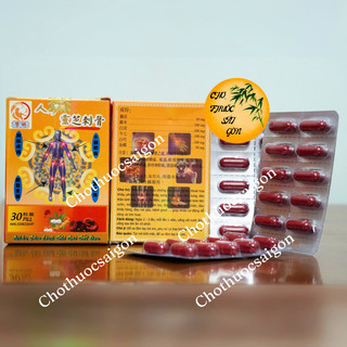 (CAM KẾT HÀNG LOẠI 1) Nhân sâm linh chi gai cốt đơn 30v