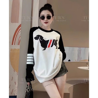 Áo thun giấy dài tay dáng rộng mie g11