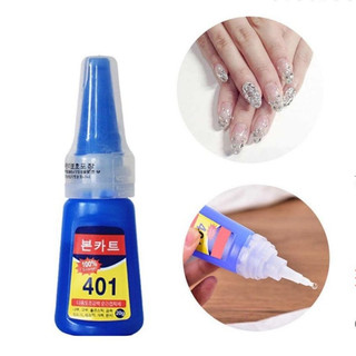 Keo 401 dán móng nail (20g) - Keo dán đa năng Hàn Quốc loại tốt chuyên dụng cho dân làm móng - Sài Gòn Nail