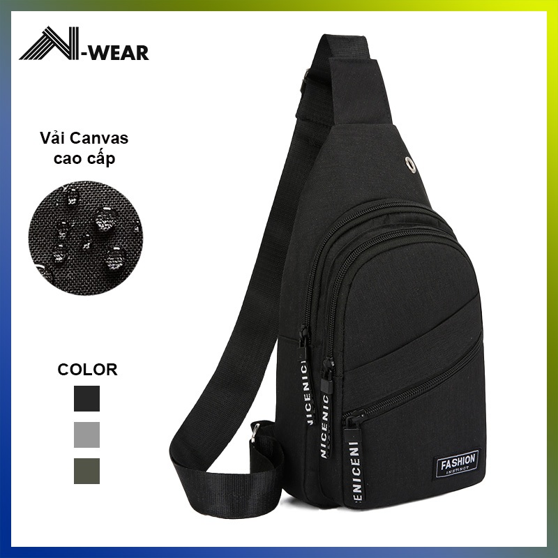 Túi đeo chéo nam cao cấp phong cách Hàn Quốc thích hợp cho đi học, đi chơi, du lịch, dã ngoại TD227