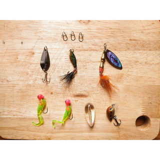 Bộ mồi câu lure suối