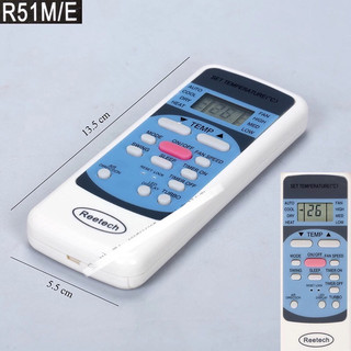 Remote máy lạnh Reetech + Pin.