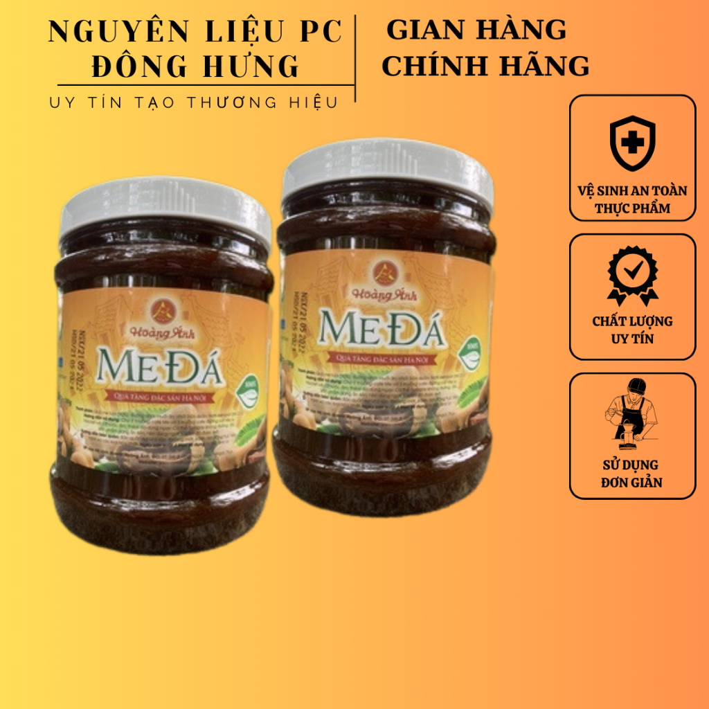 Me đá Hoàng Ánh (sốt me) hộp 2kg và hộp 800g