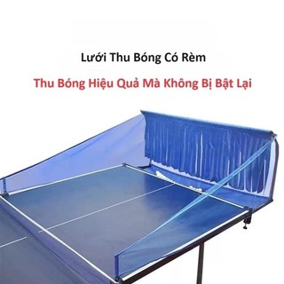 Lưới Chắn Bóng Bàn, Lưới Thu Hồi Bóng Bàn Loại Gắn Vào Bàn, Bao Phủ Lớn Chắc Chắn Tháo Lắp Dễ Dàng