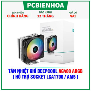 [Mã SPHACL7 giảm 6% đơn 1TR2] Tản Nhiệt Khí CPU Deepcool AG400 ARGB