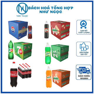 Nước Ngọt Có Gas Coca/Pepsi/7up/Xá xị/Soda kem/Mirinda Cam Chai 1.5 Lít - Bách Hóa Tổng Hợp Như Ngọc
