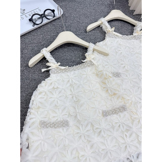 (10-35kg)Váy ren 2 lớp nơ dây viền ngọc sịn sò cho bé gái❣️❣️