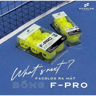 Bóng Pickleball Facolos F-Pro Performance tiêu chuẩn (USAPA) 40 lỗ với đường kính 74mm