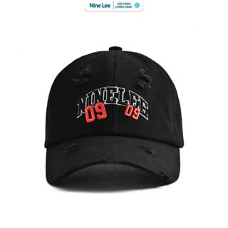 Mũ lưỡi trai V3 Nine Lee 09 phong cách rách cá tính nón kết nam nữ Nine Lee chất vải mềm thoải mái
