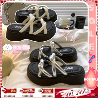 [VIDEO THẬT-NOWSHIP] Dép Nữ Đế Cao LÊ IX Bánh Mỳ 4P Xỏ Ngón Kẹp Tông đi chơi đẹp xinh thời trang trend mới đi biển hot