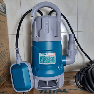 Máy bơm chìm chất thải 750w Total TWP87506 bơm chìm thả tõm dây dài 9m