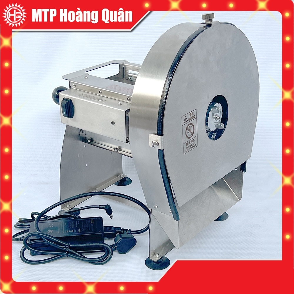 Máy thái sợi, thái lát trái cây, củ quả QUAY ĐIỆN - KIỂU TRÒN