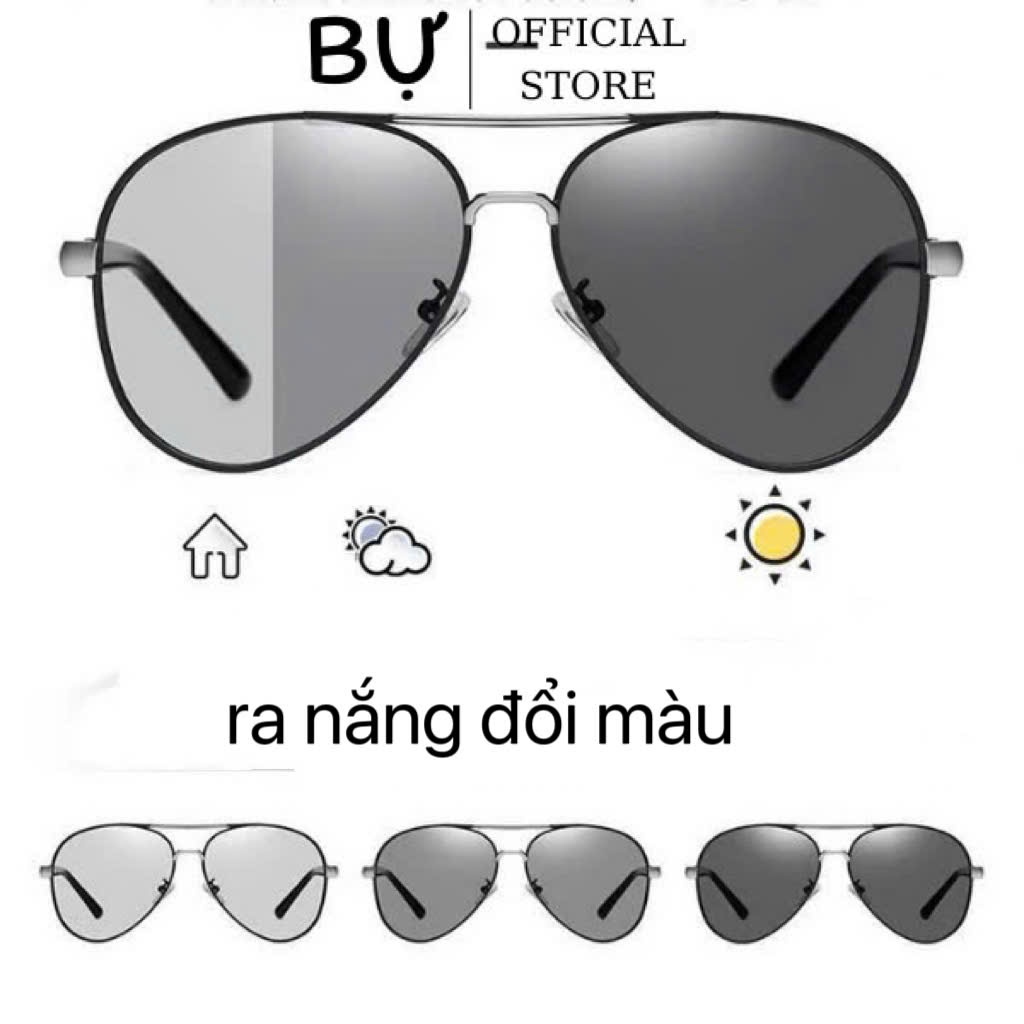 MẮT KÍNH NAM ĐẲNG CẤP CHO PHÁI MẠNH TRÒNG PHIN CHỐNG UV - 101 - Bự Store