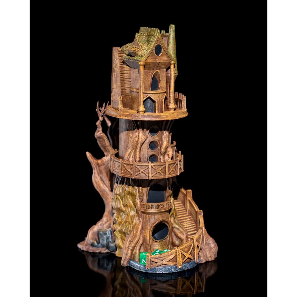 Tháp Xúc Xắc Nhà Cây - Tree House Dice Tower - Board Game