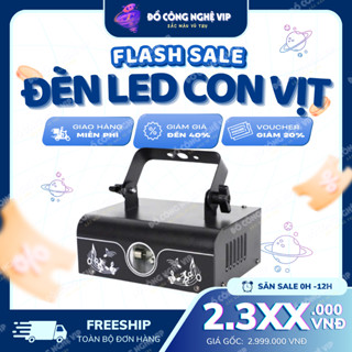 Đèn Led Con Vịt Nháy Cảm Biến Theo Nhạc có kết nối DMX, Đèn Laser Bay Phòng Karaoke Phòng Bar Quán Hát