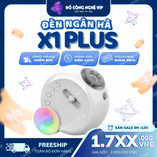 Đèn Ngân Hà Galaxy X1 Plus Chính Hãng Chiếu Bầu Trời Sao, Vũ Trụ, Thiên Hà, Sao Thổ...