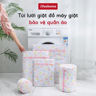 COMBO 5 Túi giặt đồ máy giặt 3 Lớp JYoohome Túi lưới giặt quần áo ngực đồ lót tất vớ có khoá kéo