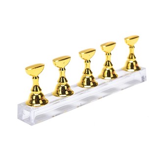 Đế nam châm gắn móng giả (Hộp) đế 5 con cờ làm móng học nail