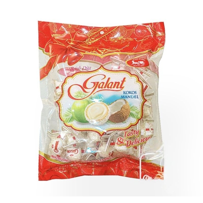 Bánh dừa Galant Caramen DATE mới