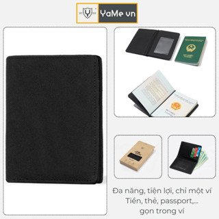 Ví Nam Nữ Mini Nhỏ Gọn Đa Năng Đựng Tiền, Thẻ, Card, Passport Thương Hiệu Y2010 Ví Trơn Đơn GiảnTSONS 95 - 22435 |YaMe|
