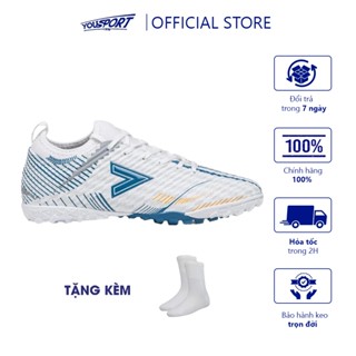 Giày bóng đá Mitre MT-230727 (tặng kèm tất thể thao) chuyên đá sân nhân tạo, sân cỏ 5-7 người - yousport