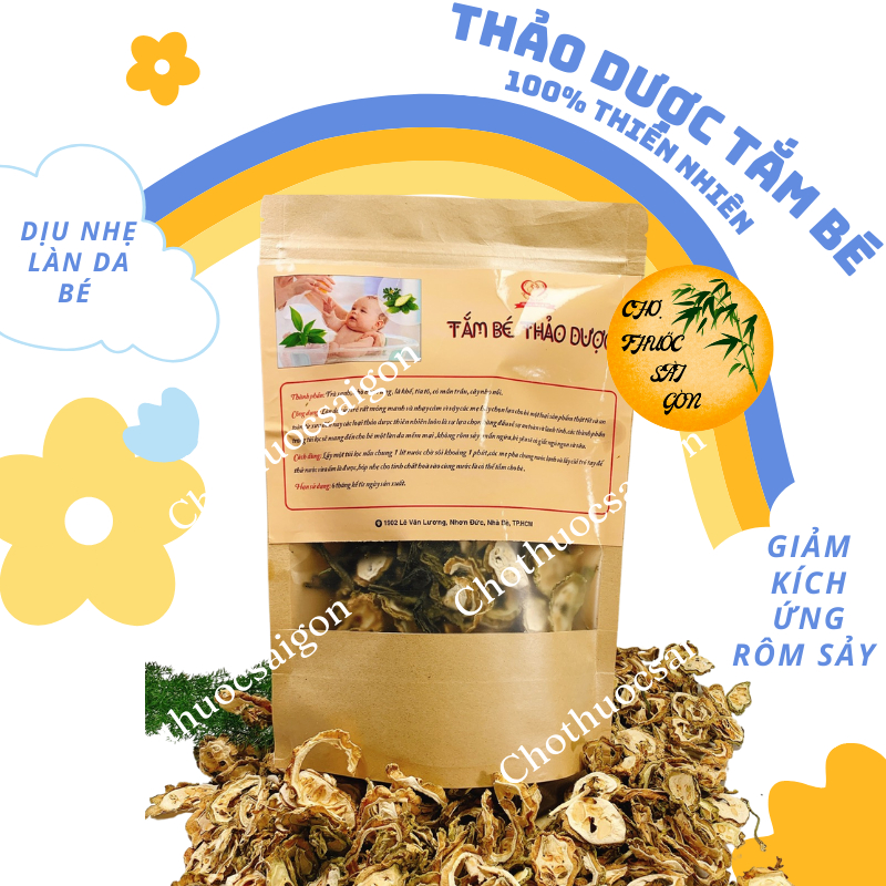TẮM BÉ THẢO DƯỢC (dạng túi lọc 6 gói)