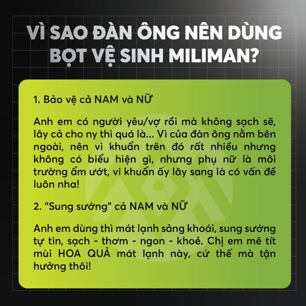 Bọt Vệ Sinh Nam Giới Cao Cấp MILIMAN Dung Tích 100ML