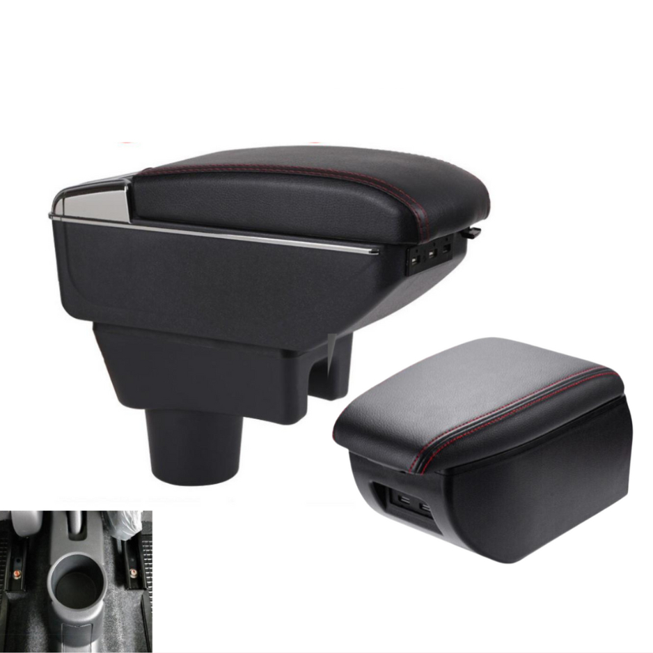 Hộp Tỳ Tay, Bệ Tỳ Tay Xe Suzuki Ertiga, XL7 Màu Đen Có Cổng USB lắp đặt dễ dàng - Xế Cưng Shop 2