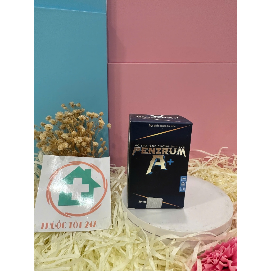✔️️️Viên Uống Penirum A+   [CHÍNH HÃNG]  Hỗ Trợ Tăng Cường Sinh Lực Phái Mạnh ( che tên khi giao)