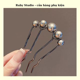 Trâm Cài Tóc Lược Ngọc Trai.