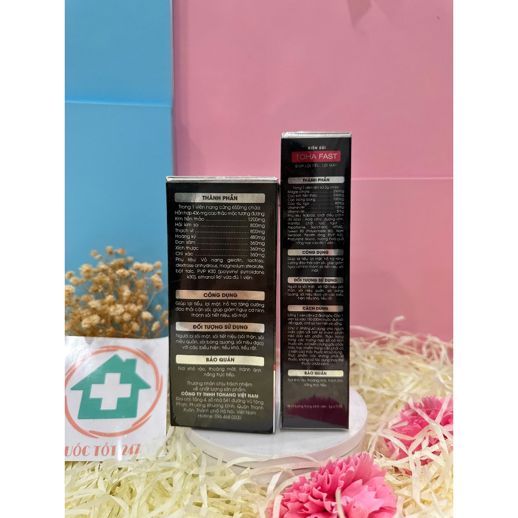 ✅ TOHA FAST Giúp lợi tiểu, lợi mật  [Freeship] ❤️