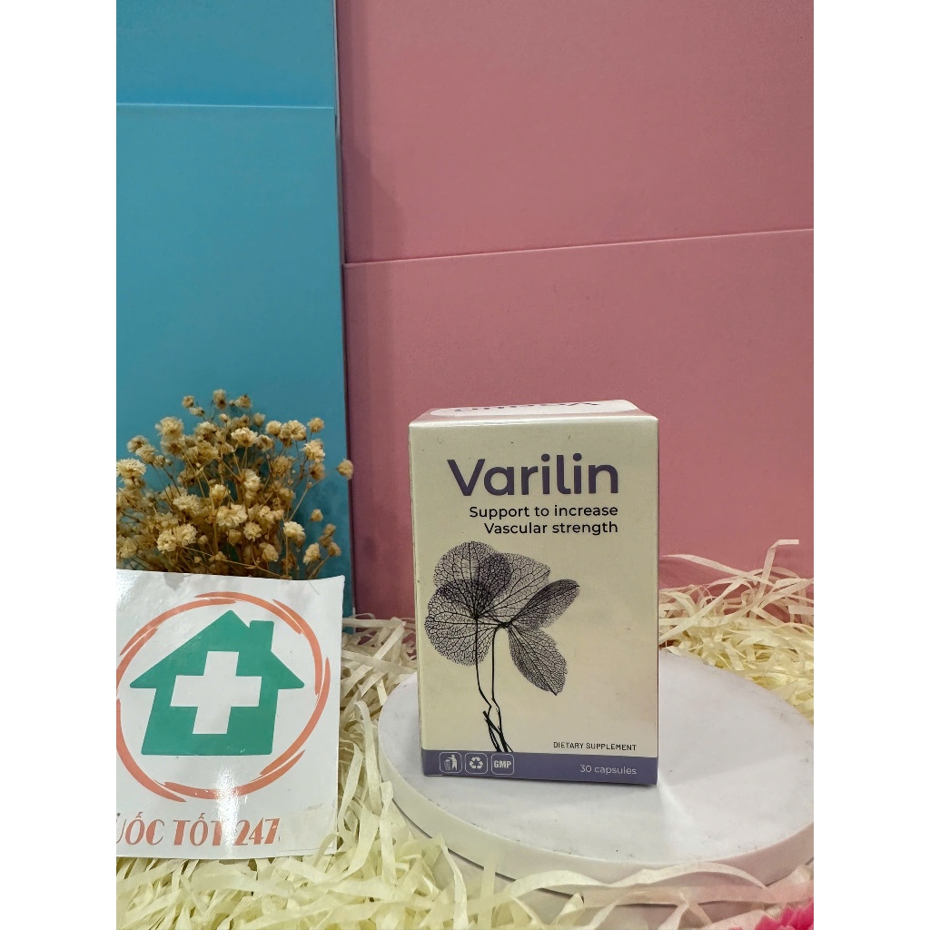 [HÀNG CHÍNH HÃNG] Varilin – Hỗ Trợ Tăng Sức Bền Thành Mạch Giảm Nguy Cơ Suy Giãn Tĩnh Mạch Do Thành Mạch Hiệu Quả