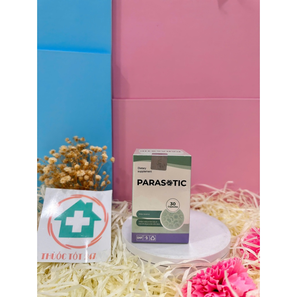 Parasotic viên uống diệt ký sinh trùng (hộp 30 viên)