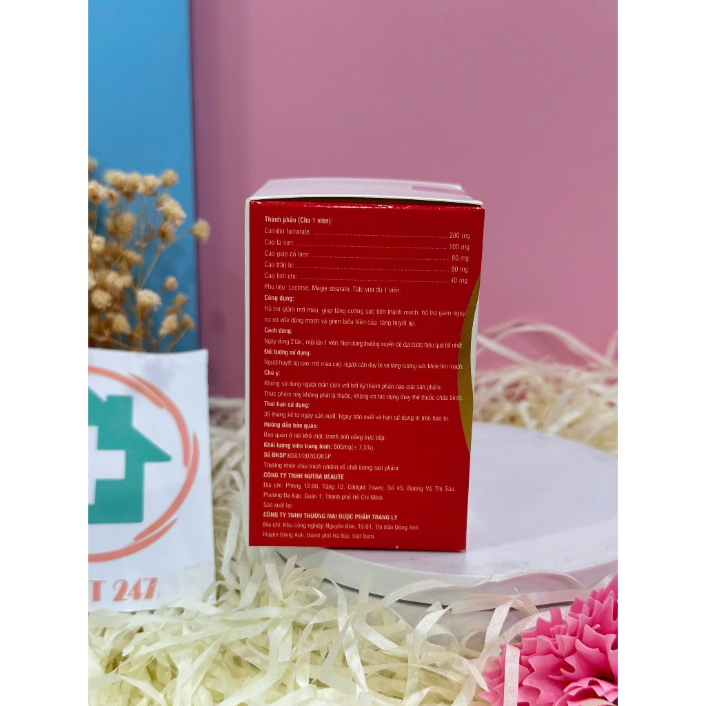 Viên uống Lipixgo hỗ trợ giảm mỡ máu tim mạch - hộp 30 viên