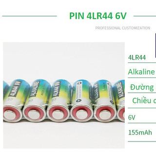 Bộ 02 Pin Alkaline 4LR44 6V 155mAh