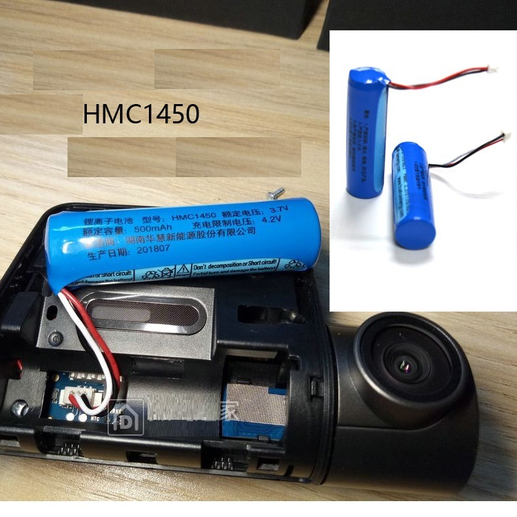 Pin sạc thay thế camera hành trình Xiaomi 70mai A500 A500s Pro Huahui HMC1450 3.7V