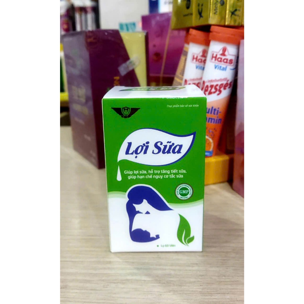 Viên uống Lợi Sữa kingphar - Giúp lợi sữa , tăng tiết sữa , giảm tắc tia sữa , giúp sữa đặc hơn 60V