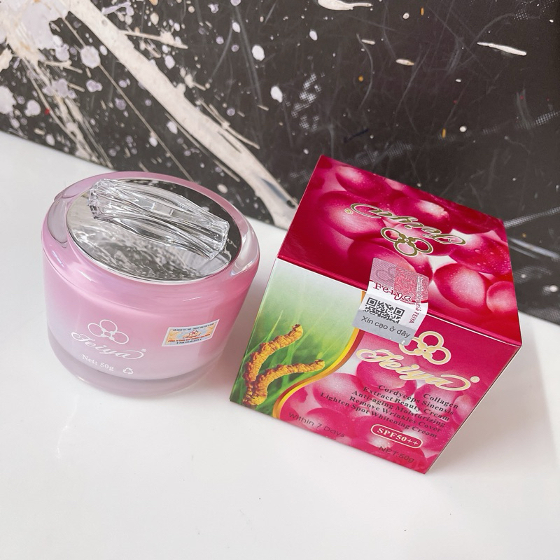 Kem dưỡng da feiya đông trùng hạ thảo 50g Chính hãng