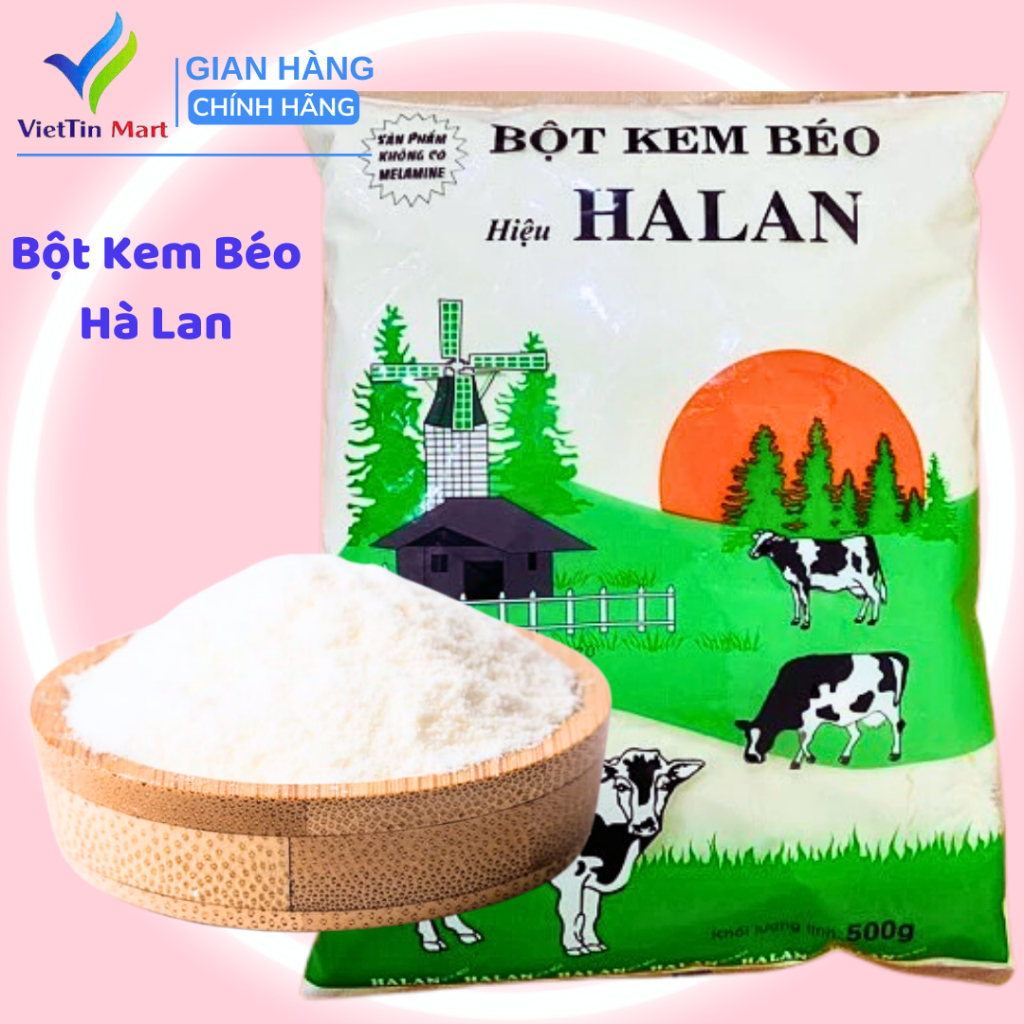 Bột Kem Béo Hà Lan Thơm Béo 500g