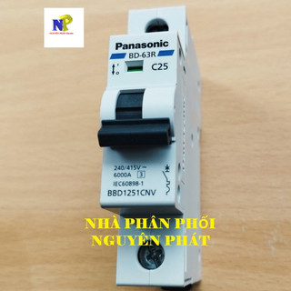 [PANASONIC] Cầu Dao Tự Động MCB 1 Pha